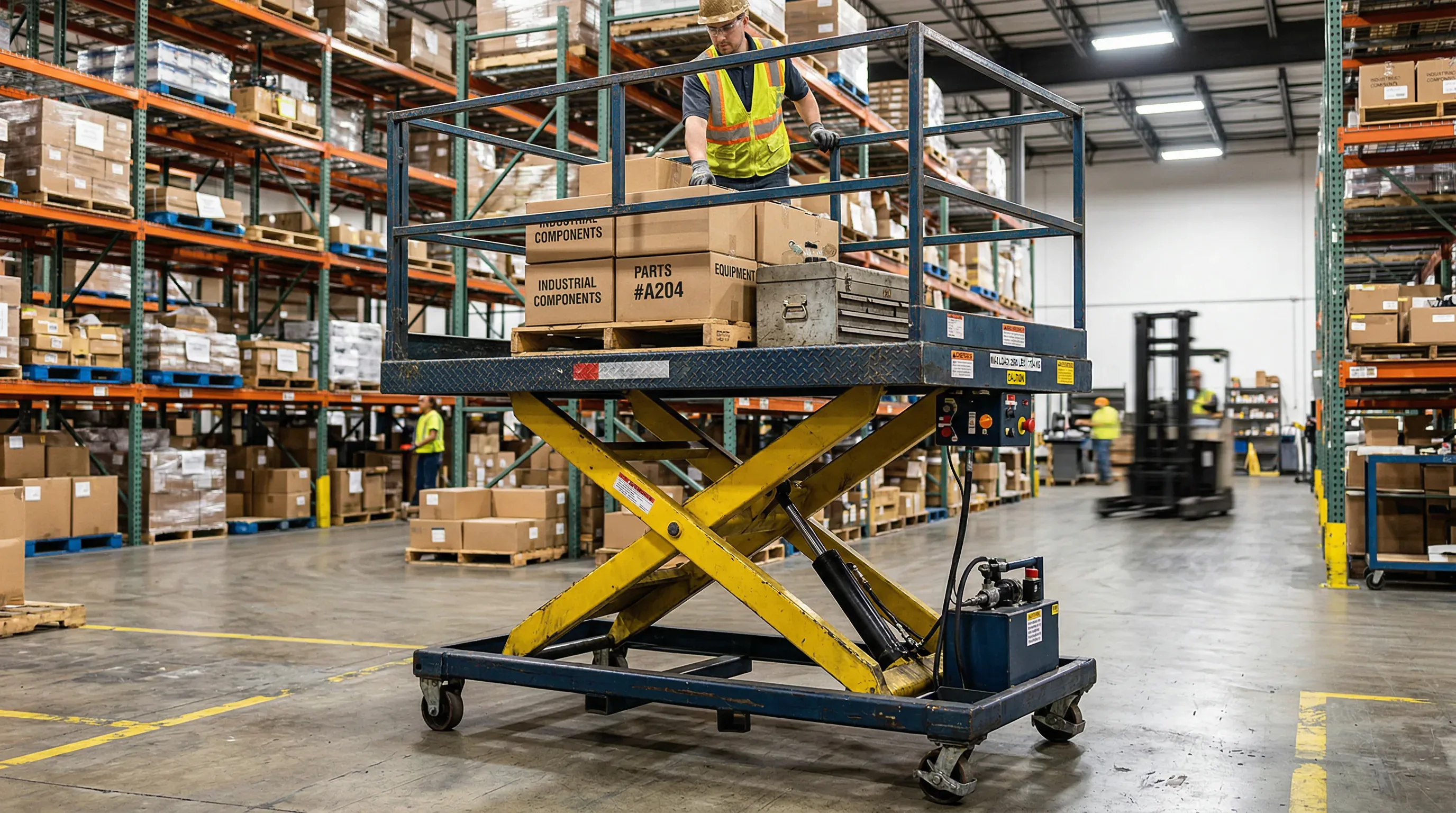 Lift Tables available from DFW Pallet Racking in Dallas TX