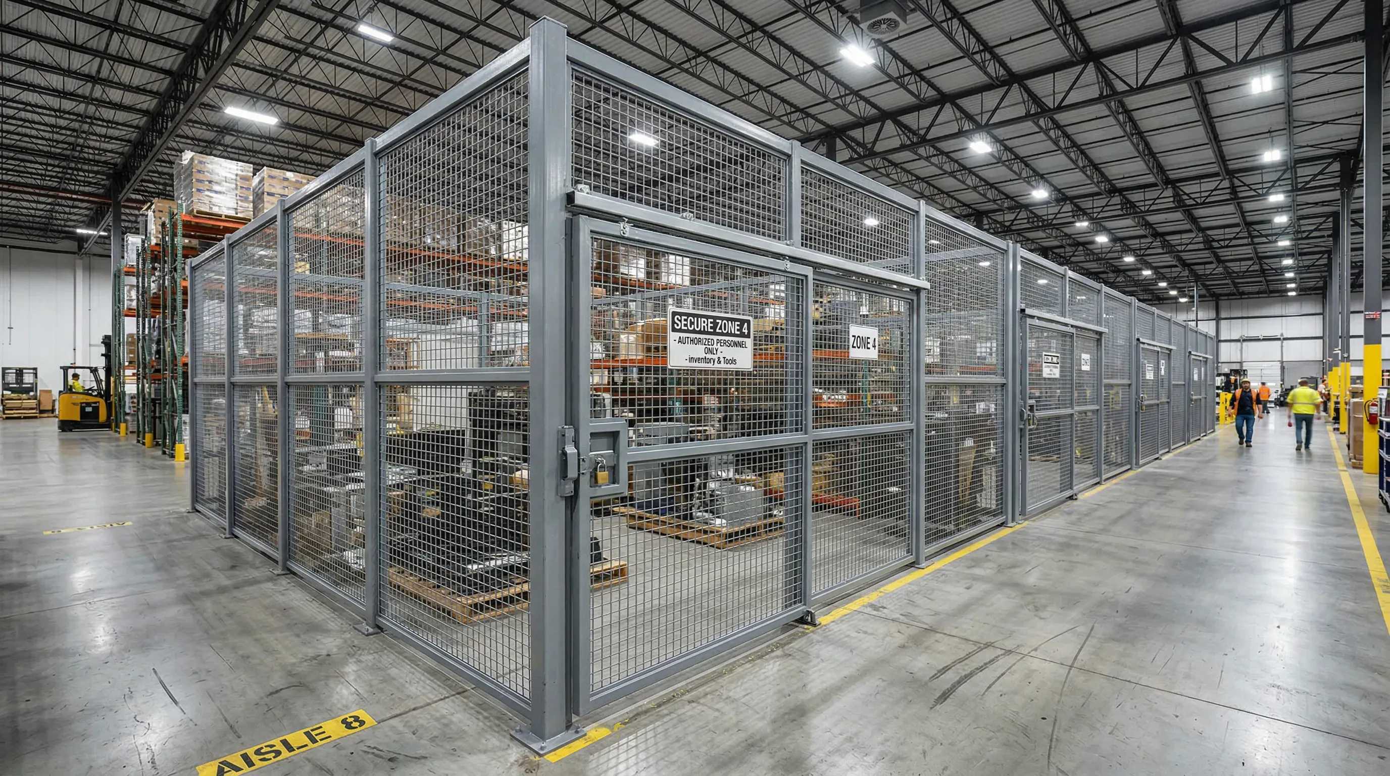 Partition Systems available from DFW Pallet Racking in Dallas TX